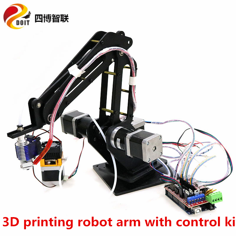 3D Printing Robot Arm - SZDOIT CNC 3-Axis Robot Arm Kit