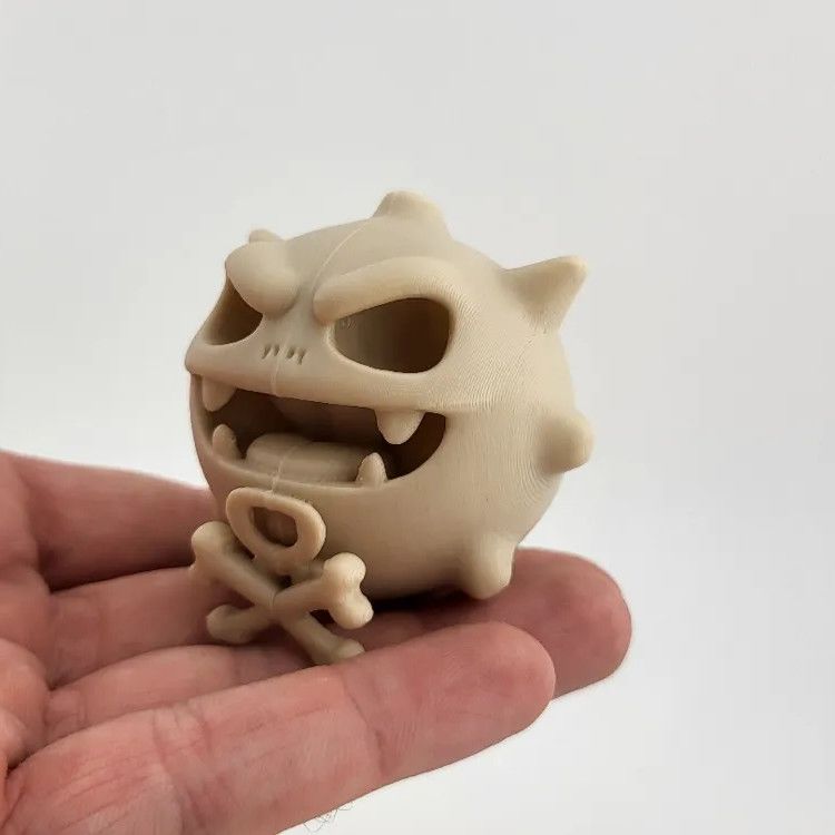 3D Printing Toys - Pokémon Skeletal Fossil Figure Model 3D