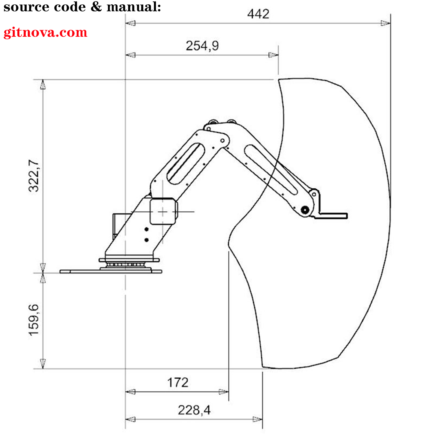 3DOF Robot Mechanical Arm Indu - 3D Printing Robot Arm recension och pris