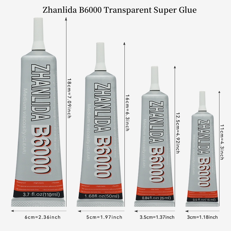 Zhanlida B6000 Clear Glue 15/5 - 3D Printing Glue Stick recension och pris