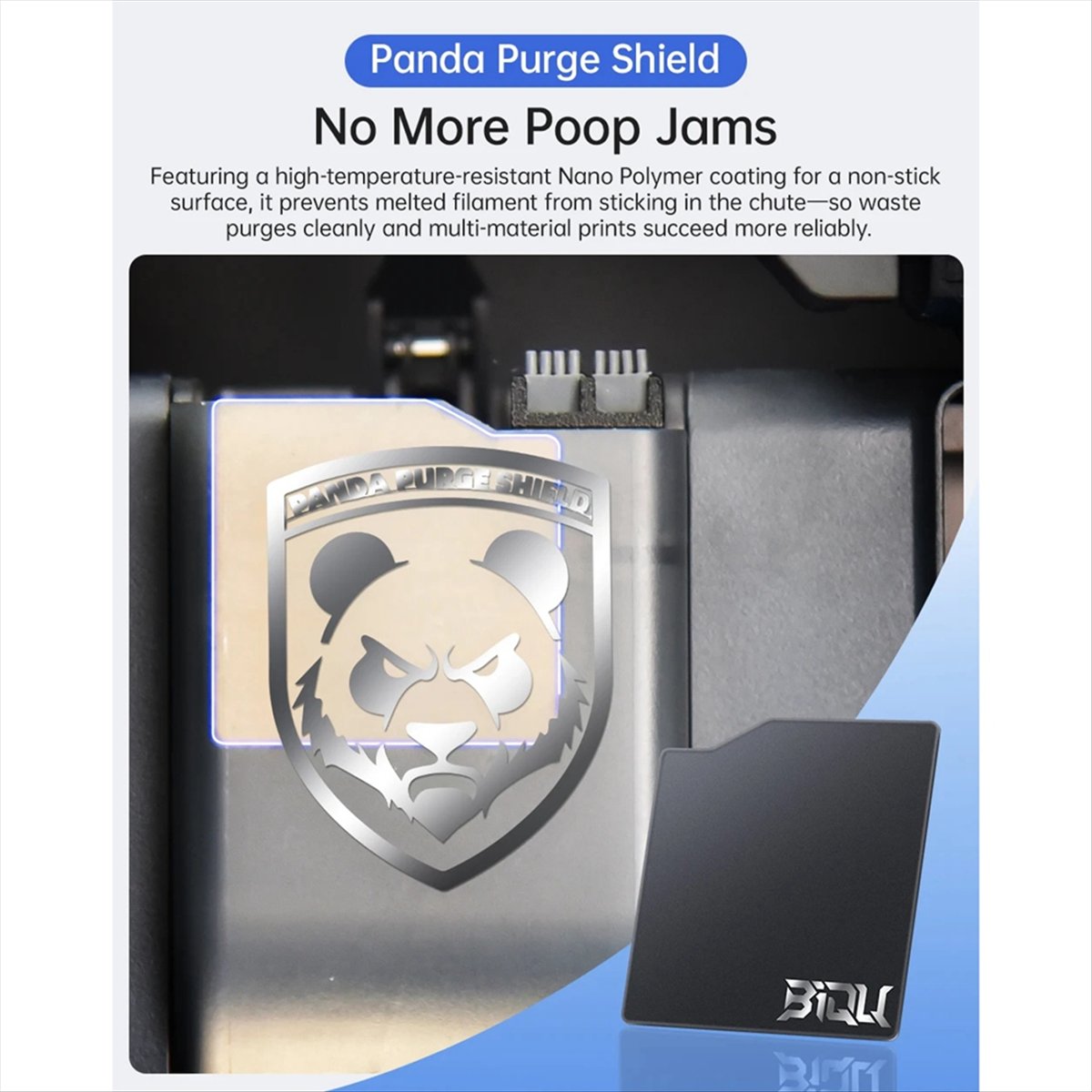 L70A BIQU Panda Purge Shield S - 3D Printing Workshop recension och pris