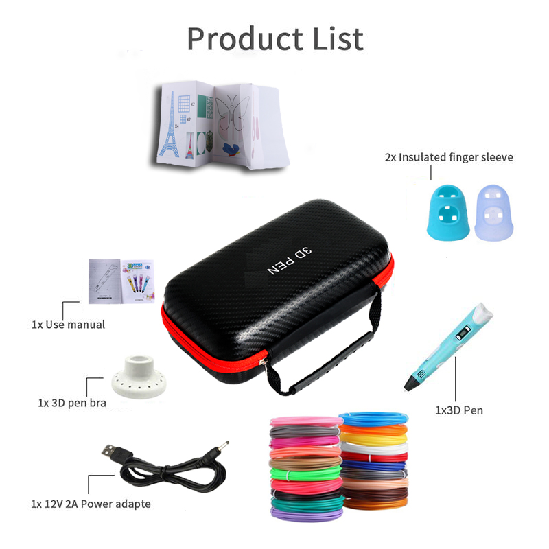 3D Pen With LCD Screen Compati - 3D Printing Xyz recension och pris
