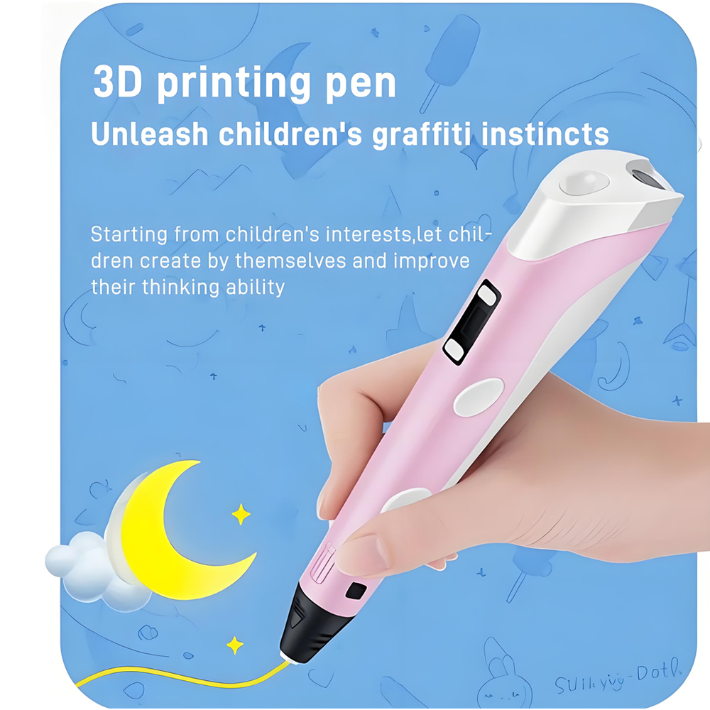 3D Pen With LCD Screen Compati - 3D Printing Xyz recension och pris
