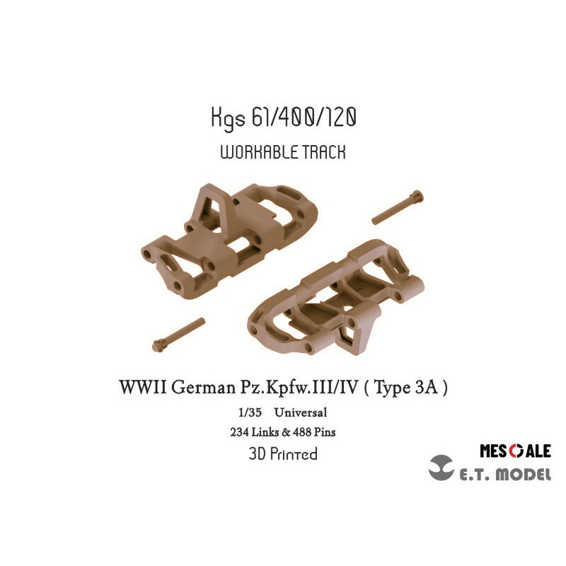 ET 1/35 P35-020 WWII German Pz - 3D Printing Nyc recension och pris