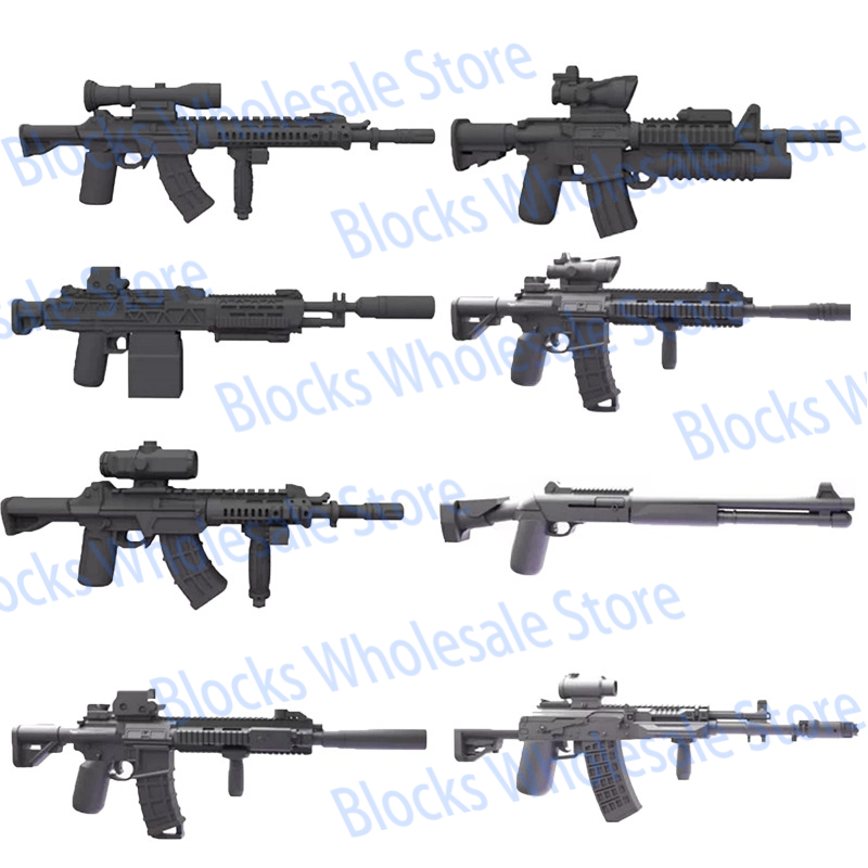 MOC Military Figure Equipment  - 3D Printing Lego Bricks recension och pris