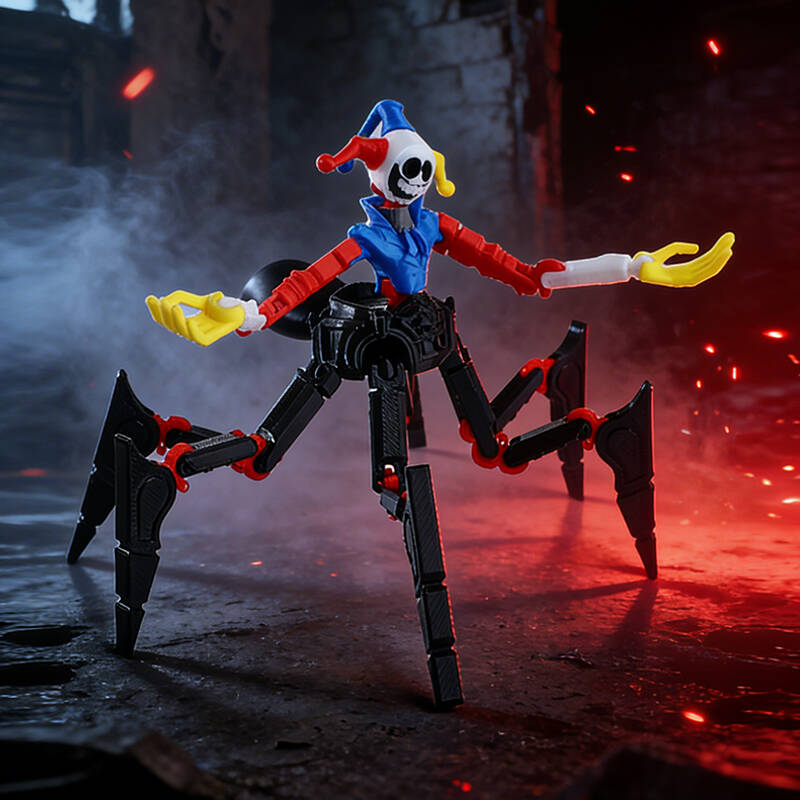 3D Printed Terror Monster Acti - 3D Printing Lego Bricks recension och pris