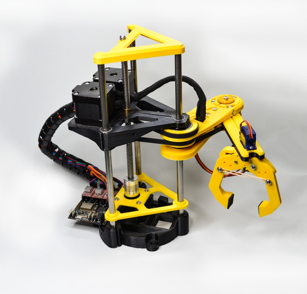 Multi Axis Scara Robot Arm 3D  - 3D Printing Robot Arm recension och pris