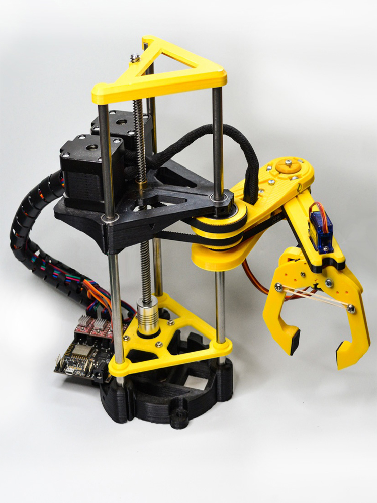 Multi Axis Scara Robot Arm 3D  - 3D Printing Robot Arm recension och pris