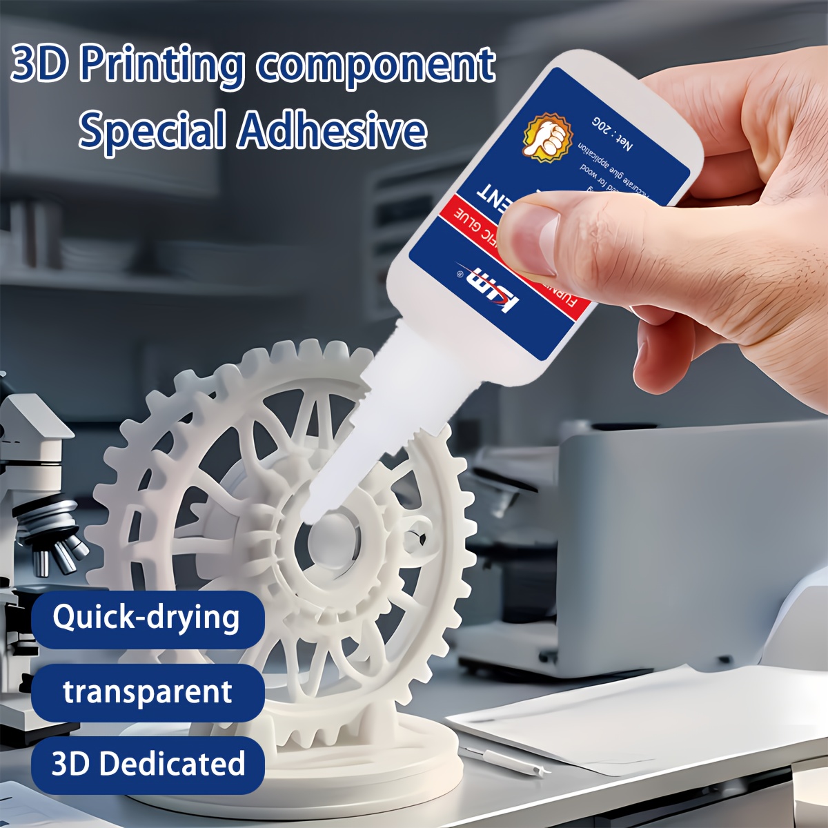 Quick Dry Transparent Special  - 3D Printing Glue Stick recension och pris