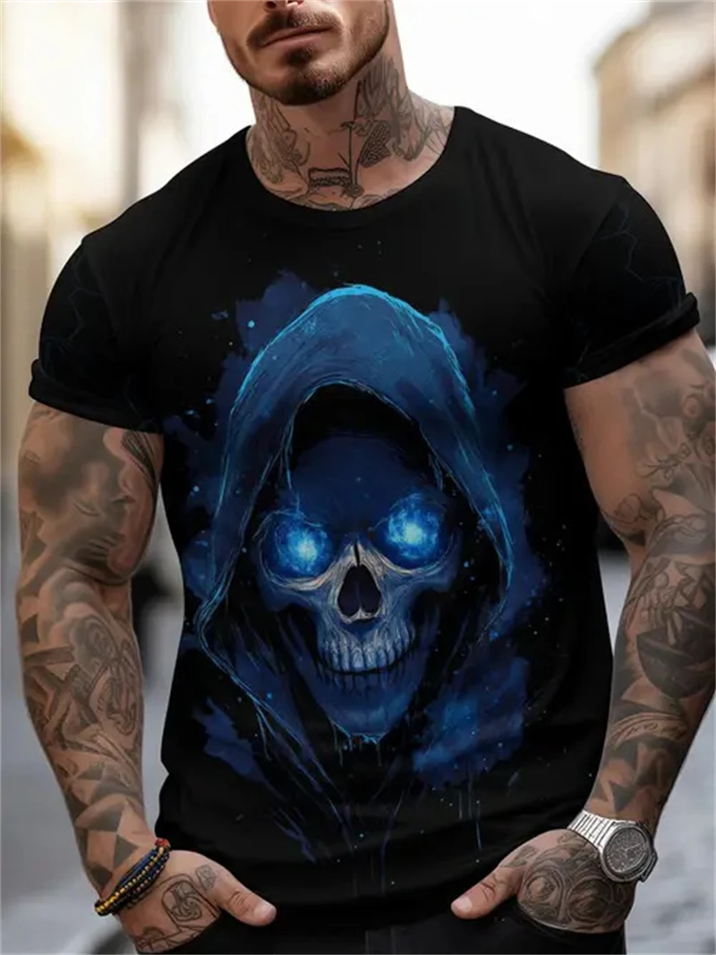 Men's Black Skull Question Mar - 3D Printing Question recension och pris