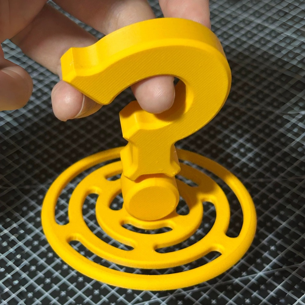 Creative 3D Printed Question M - 3D Printing Question recension och pris