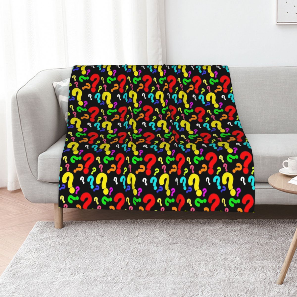 Colorful Question Mark Pattern - 3D Printing Question recension och pris