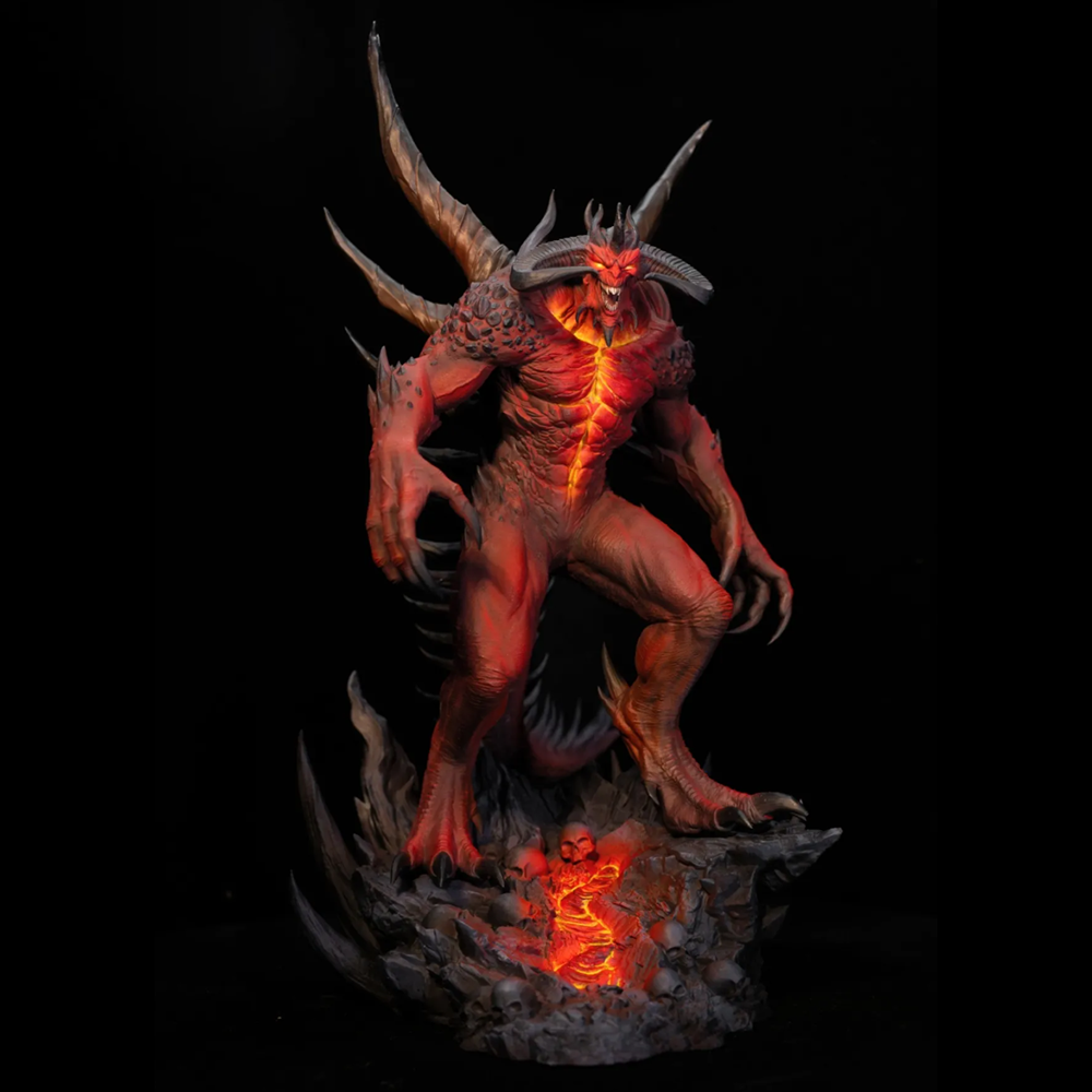 1PC Hell Demon Lord Diablo 3D  - 3D Printing Nyc recension och pris