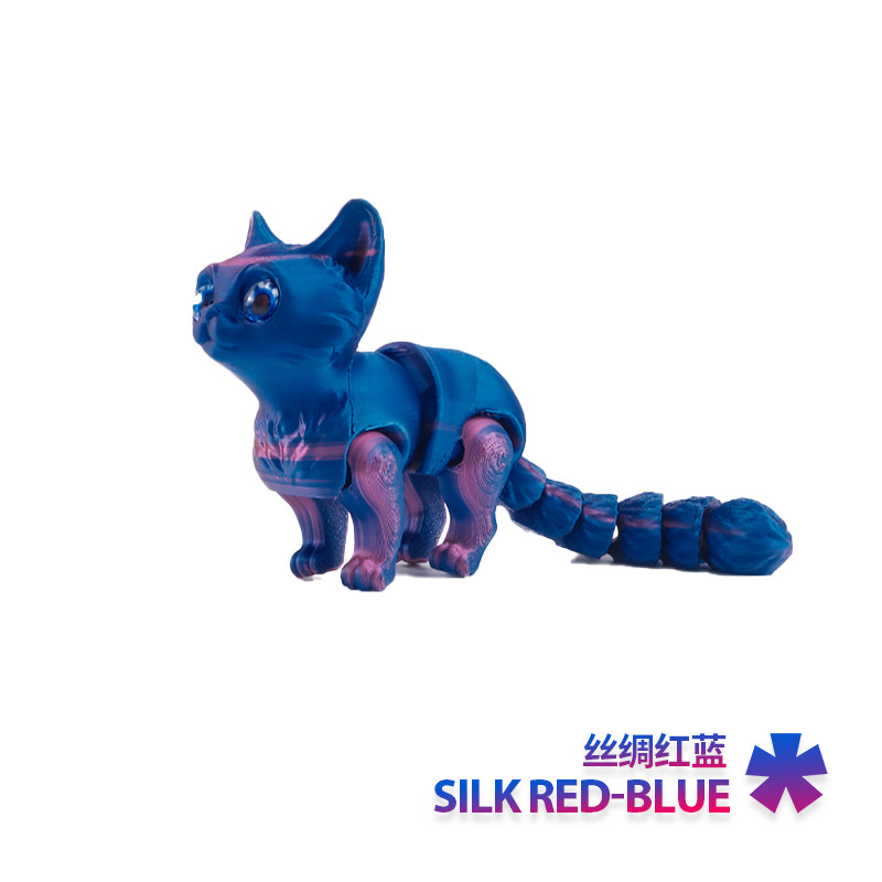 NEW 3D Printed Cat with Multip - 3D Printing Nyc recension och pris