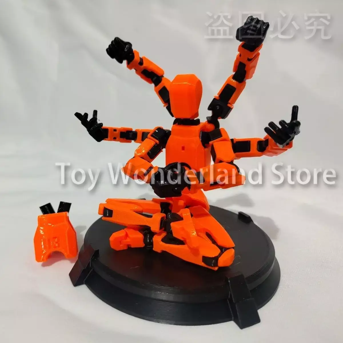 17CM Six Arms 3D Printed Manne - 3D Printing Robot Arm recension och pris