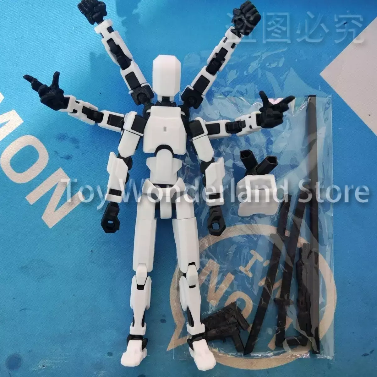 17CM Six Arms 3D Printed Manne - 3D Printing Robot Arm recension och pris