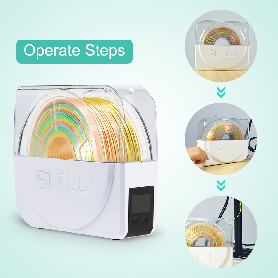 SUNLU Filament Dryer S1 Plus B - 3D Printing Xyz recension och pris