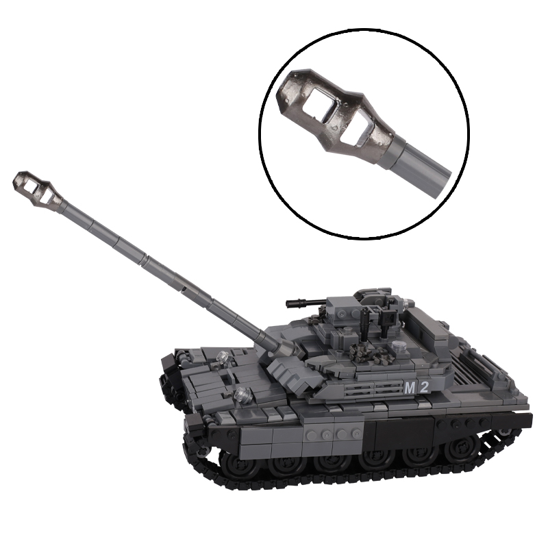 MOC WW2 Military Tank Cannon 3 - 3D Printing Lego Bricks recension och pris