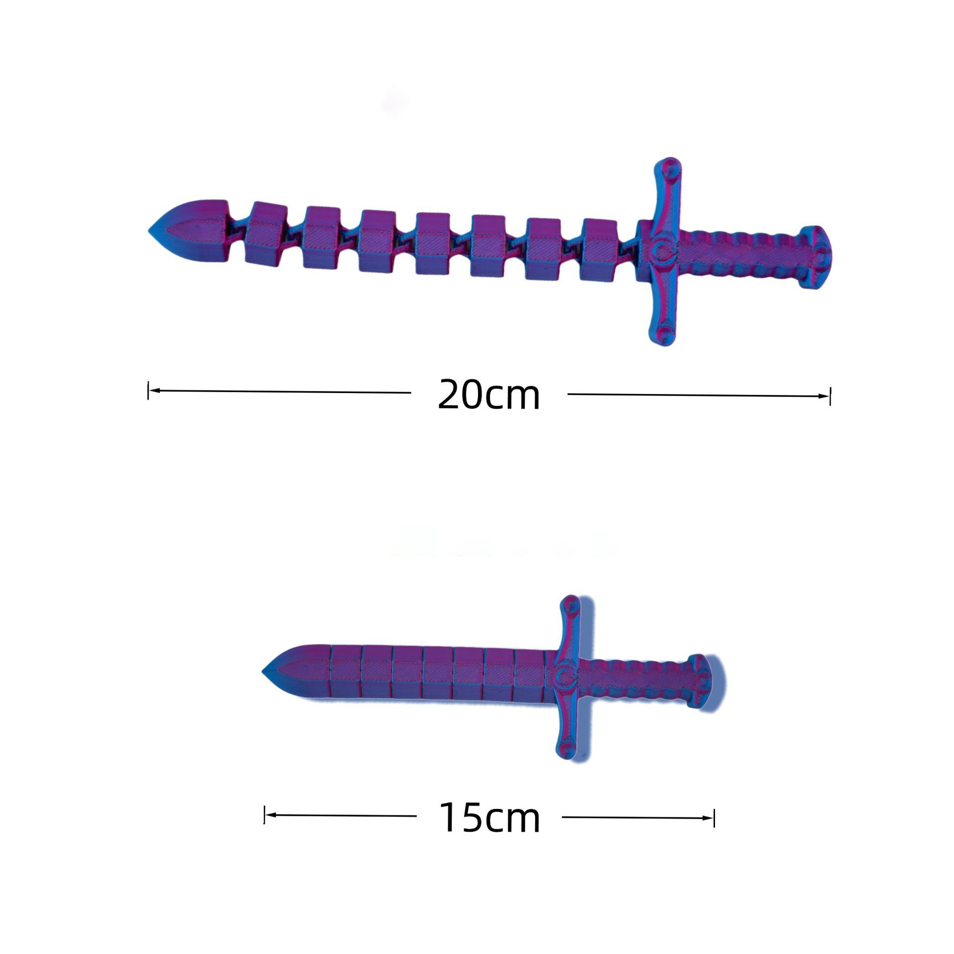 New 3D Printed Sword Movable J - 3D Printing Nyc recension och pris