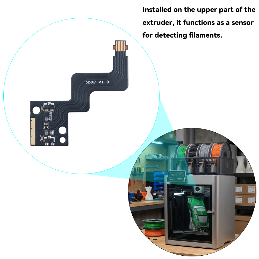 For Bambu Lab P2S Extruder Fil - 3D Printing Xyz recension och pris